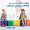 ECR4Kids SoftZone Toddler Modular Stool Set, 6-Piece - 4 of 4