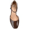 Journee Women's Hesster Mary Jane Mid Block Heel Square Toe Pumps - 4 of 4
