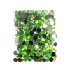 John Bead 400-Piece 12mm (SS50) Peridot Acrylic Round Flat Back Rhinestones - 2 of 4