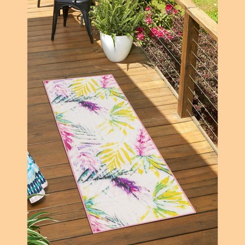 Jill Zarin Caribbean Outdoor Collection Area Rug - Aruba (2' X 8 ...