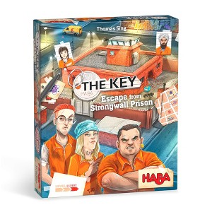 HABA The Key: Escape from Strongwall Prison – Detective Strategy Game for Ages 12+, Crime Puzzle Board Game for Teens and Adults - 1 of 4