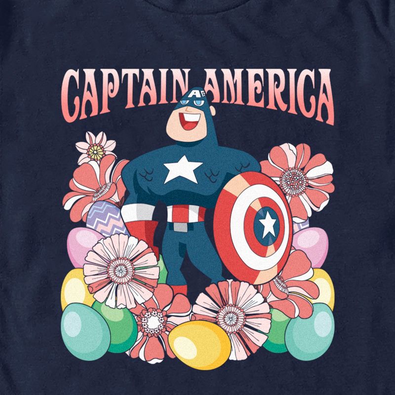 Men's Marvel Easter Egg Hunt Superhero T-Shirt, 2 of 6