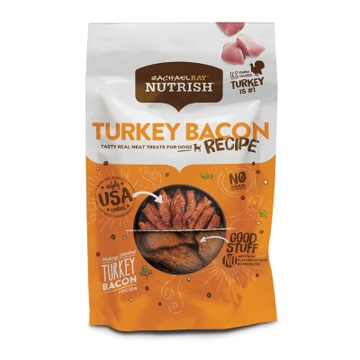 Rachael Ray Nutrish Hickory Smoked Turkey Bacon Jerky Dog Treats - 12oz