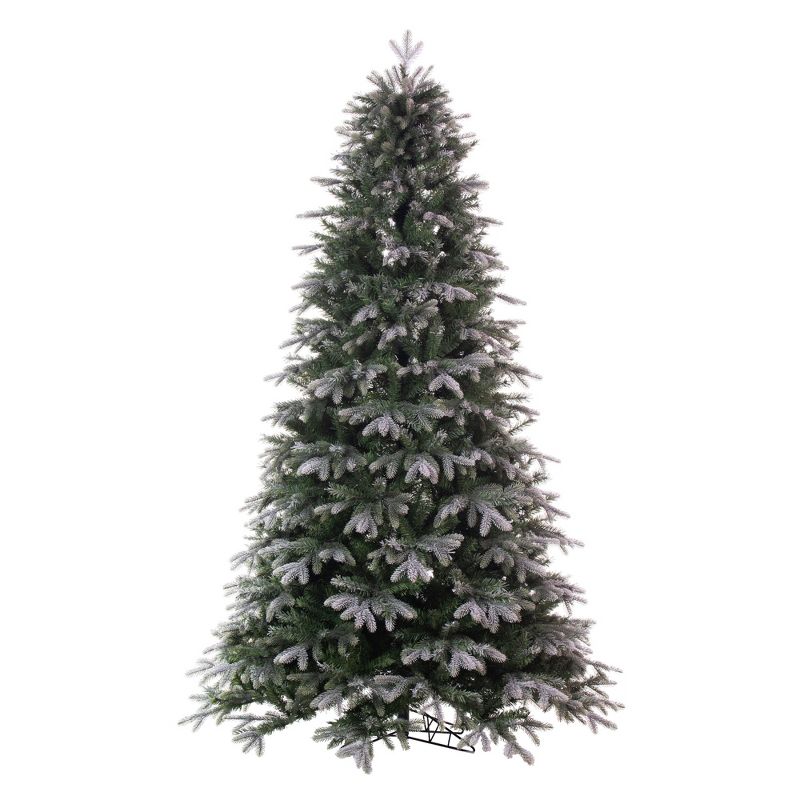 Vickerman Artificial Frosted Douglas Fir Christmas Tree, 1 of 6