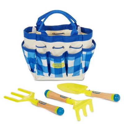 Little Tikes Growing Garden Lightweight & Durable Metal Gardening Hand Tools & Bag for Kids'