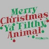 Women's Home Alone Distressed Merry Christmas Ya Filthy Animal T-Shirt - image 2 of 4