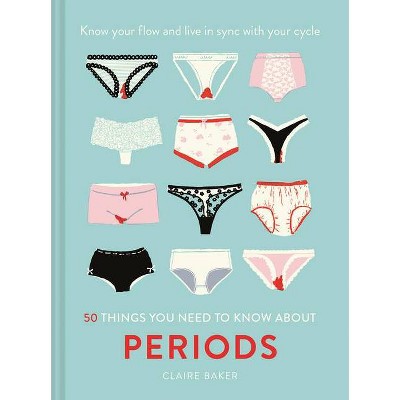 50 Things You Need to Know about Periods - by  Claire Baker (Hardcover)