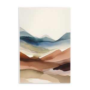 Stupell Industries Abstract Desert Landscape, 13" x 19" - 1 of 4
