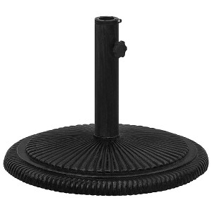 VidaXL Umbrella Base Black 17.7 in.x17.7 in.x11.8 in. Cast Iron - 1 of 4