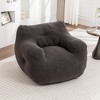 Sapphtopaz Lazy Bean Bag Chair with Armrests,Bean Bag Sofa with High-Density Foam for Adults & Kids,Comfy BeanBag Chair for Living Room,Bedroom - 4 of 4