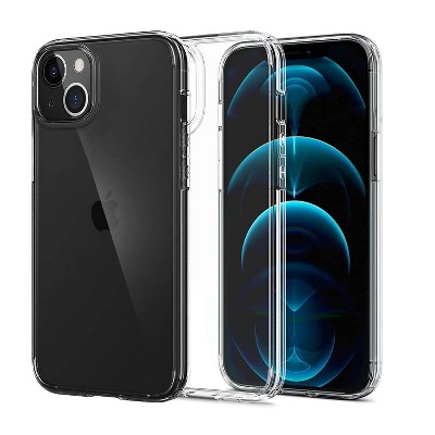 SaharaCase Hybrid-Flex Hard Shell Case for Apple iPhone 13 and iPhone 14 Clear (CP00129)