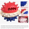 Chery Life Pet Supplies Vocal Dog Toy Leaking Food Ball, Yellow&Blue - 2 of 4