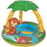 Pool Central 40" Monkey with Palm Trees Inflatable Kiddie Swimming Pool
