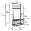 Baofuwish Garage Sports Equipment Organizer System Ball Gear Basketball Racks with Baskets, Indoor/Outdoor Kids Toys Storage Organizer - 3 of 4