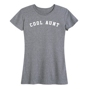Women's - Instant Message - Cool Aunt Short Sleeve Graphic T-Shirt - 1 of 4