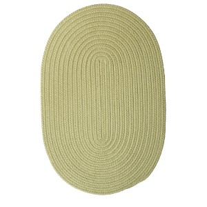Colonial Mills Mary Ft s Isle - Celery 7x9 Oval Rug Indoor/Outdoor 100% Polypropylene - 1 of 4