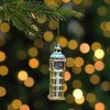 Northlight 4.75" Black and Gold Glass Big Ben Christmas Ornament - 2 of 4