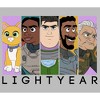 Men's Lightyear Buzz Lightyear and Friends Cartoon Characters T-Shirt - 2 of 4