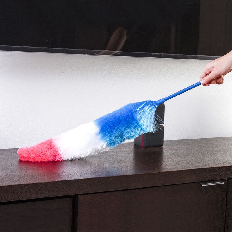 Kitchen + Home Large Static Duster - 27" Inch Electrostatic Feather Duster, 4 of 7
