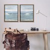 Stupell Industries Seagulls over Beach Waves, 31" x 25" - 2 of 4