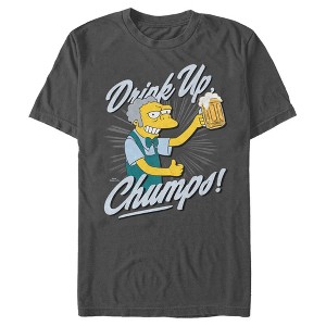 Men's The Simpsons Drink Up, Champs T-Shirt - 1 of 4