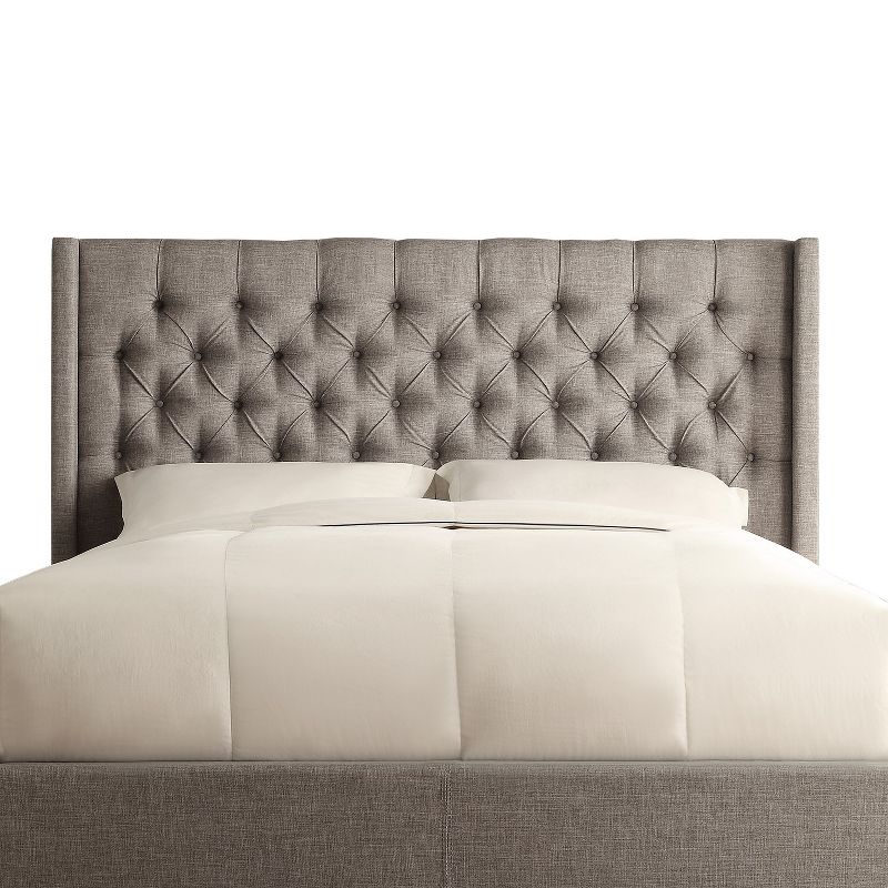 Highland Park Button Tufted Wingback Headboard - Inspire Q, 3 of 5