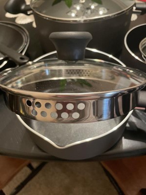 T-fal Initiatives Nonstick Cookware 10pc Set - Black : Target