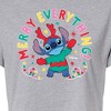 Women's - Lilo and Stitch - Merry Everything Cropped Graphic T-Shirt - 2 of 4