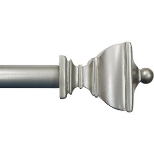 Urbanest Square Urn Window Curtain Drapery Rod Set - 1 of 2