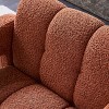 31.10" Boucle Upholstered Accent Chair, Modern Wood Frame Armchair - Maison Boucle - 4 of 4
