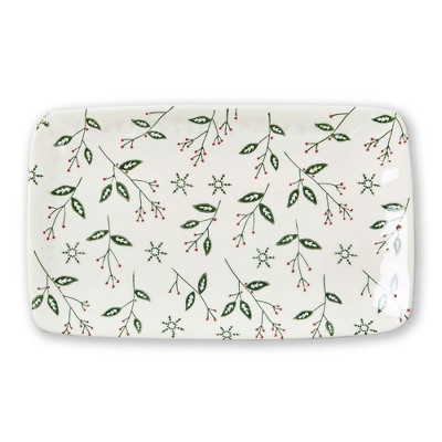 tag Tis The Season Rectangular Platter