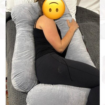 Pregnancy Body Pillow Momcozy Pregnancy Pillows For Sleeping, U Shaped Full Body Pillow Almohadas Para Embarazadas