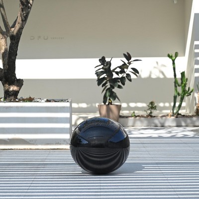 Yescom 20" Inflatable Mirror Ball Giant Reusable Large Disco Balloon Decoration for Party Wedding Event Stage Decor Black