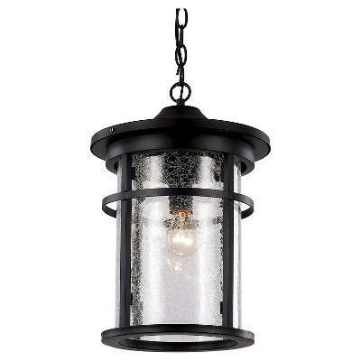 Bel Air Lighting Outdoor Hanging Pendant Black