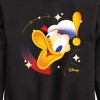 Boys' - Disney - Donald Head Graphic Long Sleeve Fleece Sweatshirt - 2 of 4