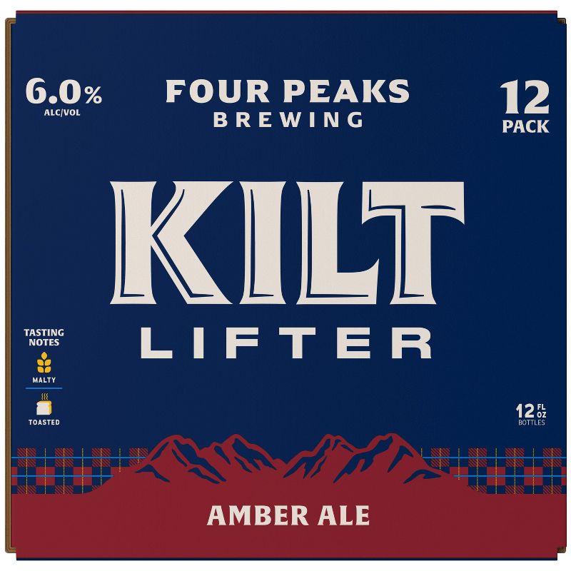 Four Peaks Kilt Lifter Scottish-Style Ale Beer - 12pk/12 fl oz Bottles, 5 of 9