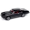 1974 Pontiac GTO Starlight Black with Red Interior "Muscle Cars USA" Series 1/64 Diecast Model Car by Johnny Lightning - 2 of 4