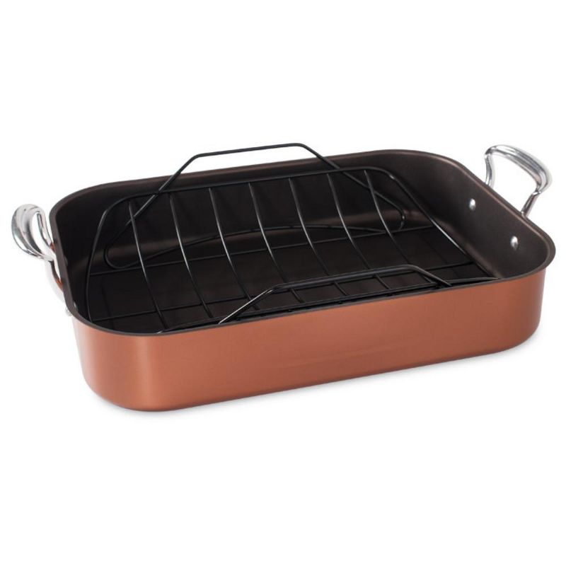 Nordic Ware Copper Roaster XL Large - Brown, 1 of 5
