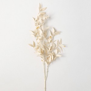 39"H Sullivans Cream Ruscus Branch, Cream - 1 of 2