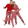 Ekouaer Family Christmas Pajamas Matching Sets Womens Mens Pjs Long Sleeve Sleepwear Holiday Lounge Sets - 3 of 4