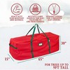 Hold N' Storage - Christmas Tree Bag Storage Fits Up To 9Ft, Waterproof Storage with Reinforced Handles & Zipper, made of Heavy Duty 600D Oxford - 2 of 4