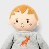 15" Soft Toddler Brown Hair Doll - Gigglescape™ - 3 of 3