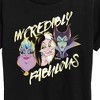 Women's - Disney Villains - Incredibly Fabulous Short Sleeve Graphic T-Shirt - 2 of 4