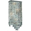 Elegant Lighting Maxime 4 light Chrome Wall Sconce Clear Royal Cut Crystal - 2 of 3