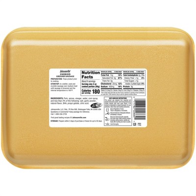 Johnsonville Chorizo Ground Sausage - 16oz