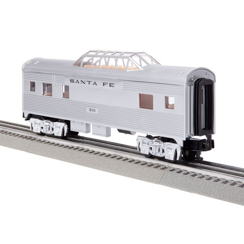 Lionel 684725 Santa Fe Add-On Vista Dome Train for Ready-to-Run Super Chief Model Train Set, 4 of 8
