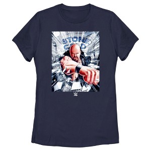 Women's WWE Stone Cold Steve Austin Poster T-Shirt - 1 of 4