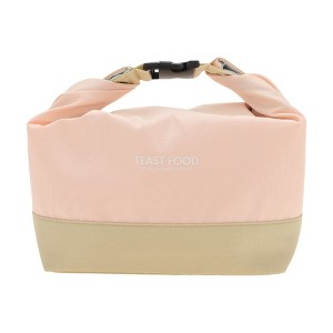 Unique Bargains Insulated Lunch Tote Cooler 13.78"x5.91"x11.02" Pink 1 Pc - 1 of 4