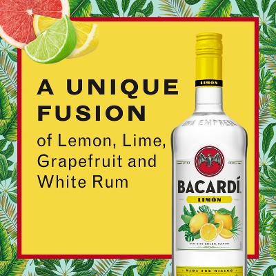 Bacardi Limon Rum - 1L Bottle