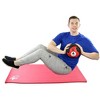 CanDo, Firm Medicine Ball, 8" Diameter, Yellow, 2 lbs. - 2 of 3